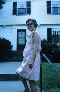 Belmont House Pink Maternity Dress 1968