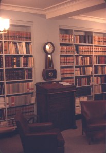 1966 Jun Dean Griswold's Books and Stand Up Desk