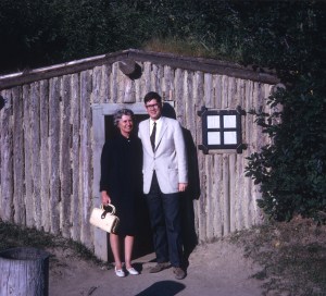 1967 Sep Edith and David sightseeing in Mass