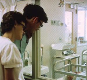 1970 May the New Parents seeing Sherry in the baby ward