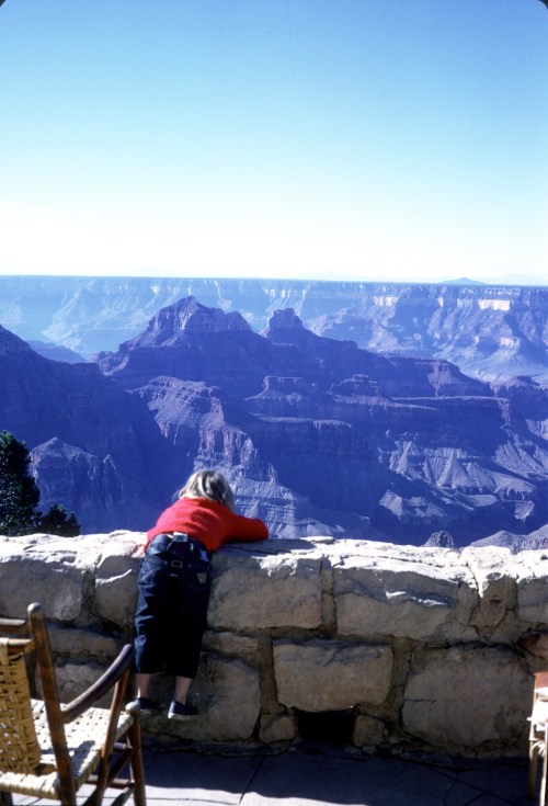 1972 Scott plumbing the depths of the Grand Canyon ND