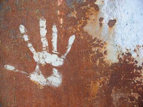 Engraved on the palm2845