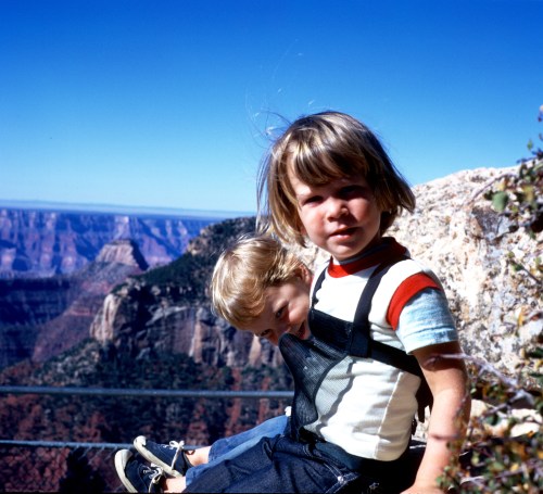1973 Scott and Sherry at the Grand Canyon 3 ND