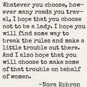 Nora Ephron quote